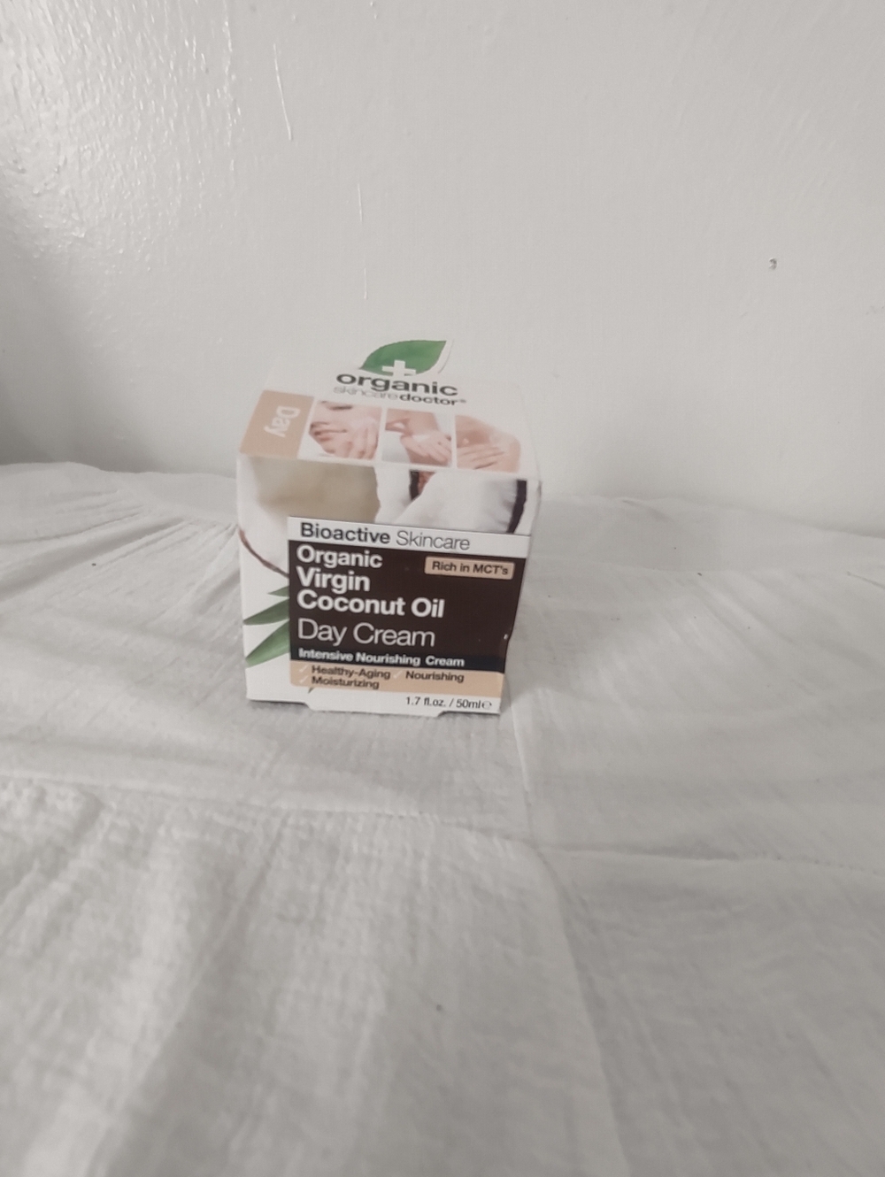 Organic Bioactive Skincare Virgin Coconut Oil Daycream 1.7oz
